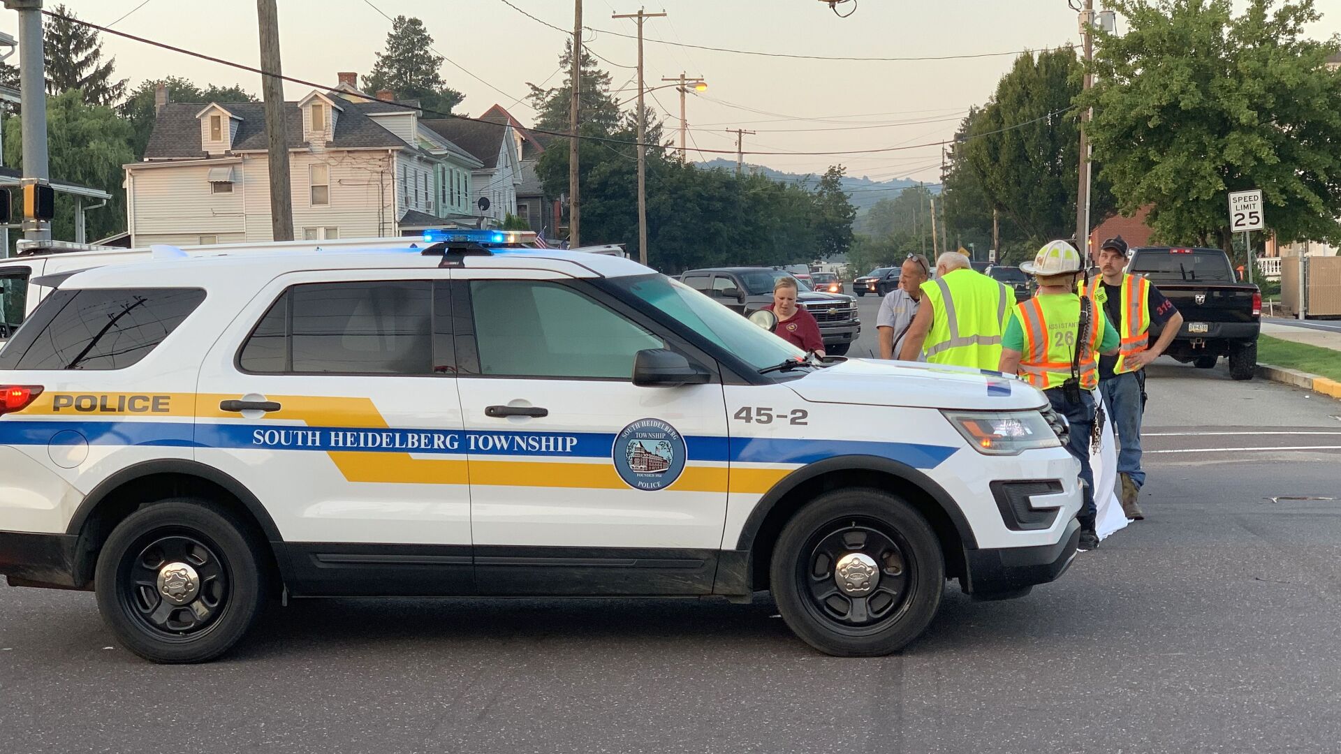 Robesonia hit-and-run scene